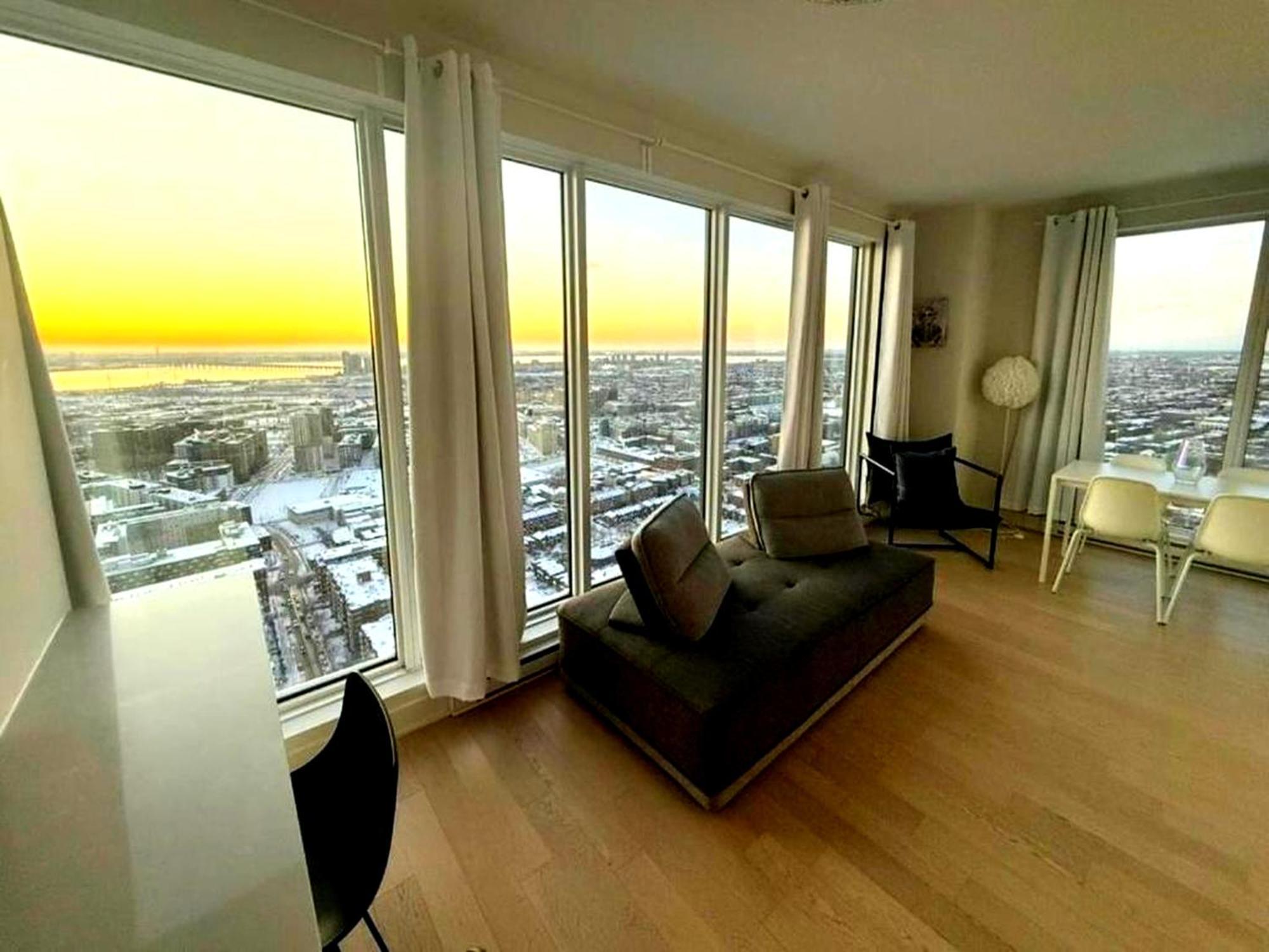 Spectacular Skyline Views - Downtown Montreal - Luxury Condo & Penthouse Luaran gambar