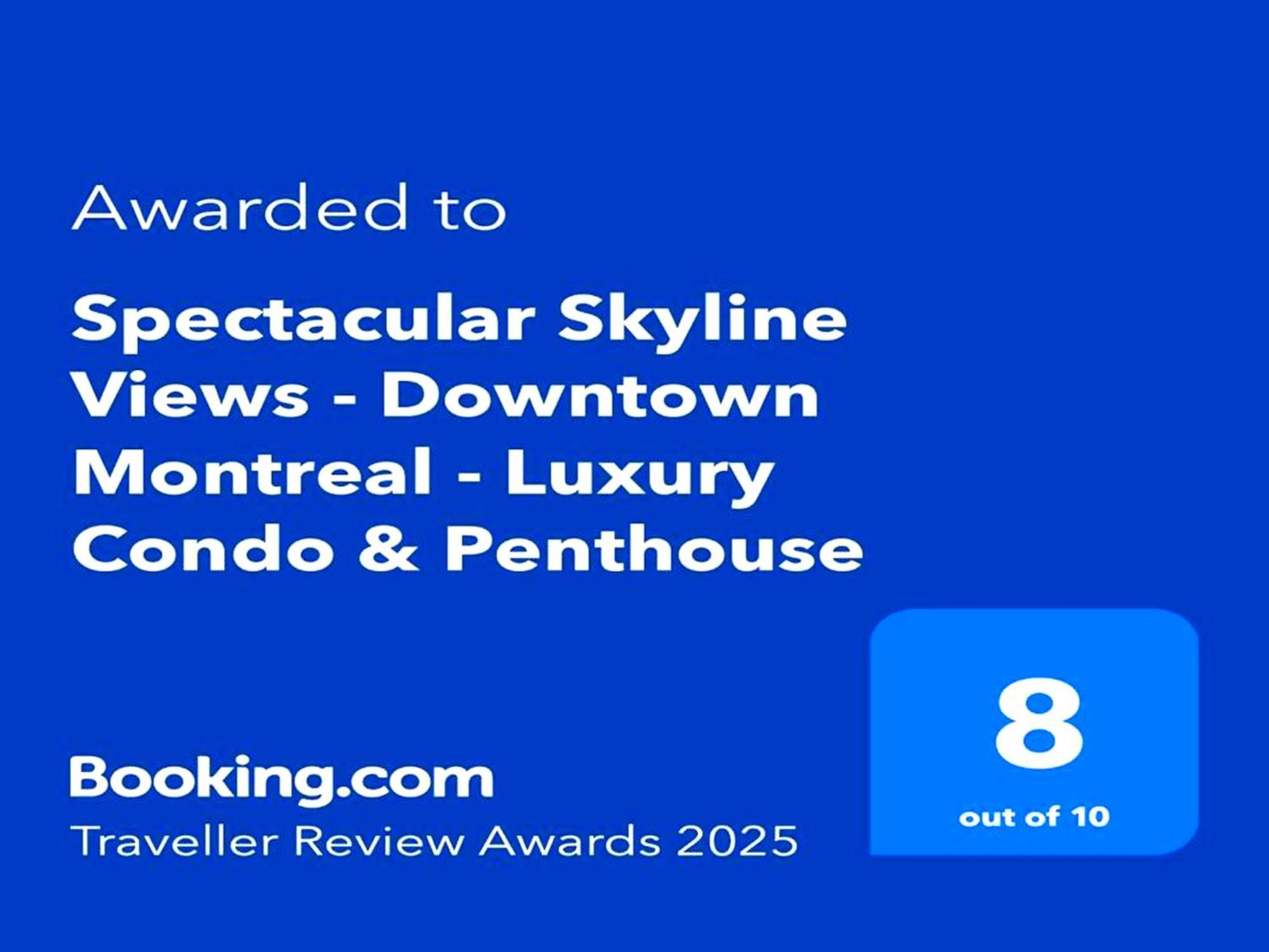 Spectacular Skyline Views - Downtown Montreal - Luxury Condo & Penthouse Luaran gambar